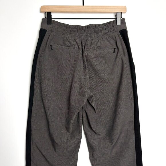 ATHLETA Brooklyn Ankle Pants Brown Plaid - Picture 6 of 7
